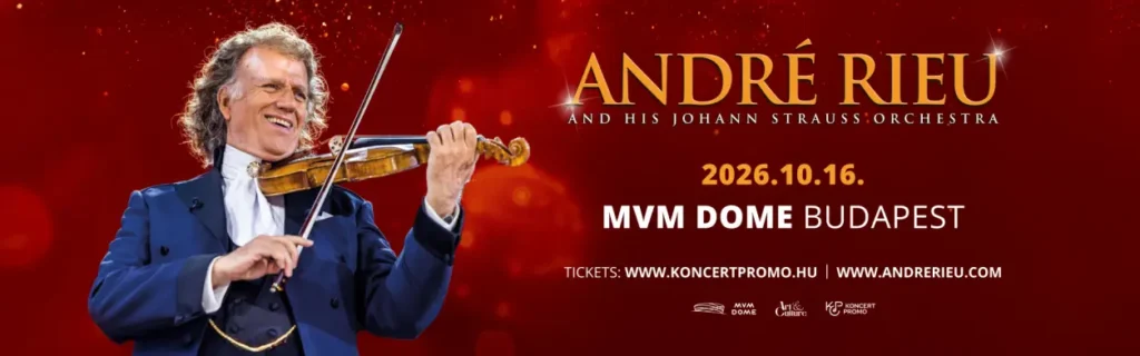 andre rieu 2026 10 16 mvm dome broadway jegyiroda
