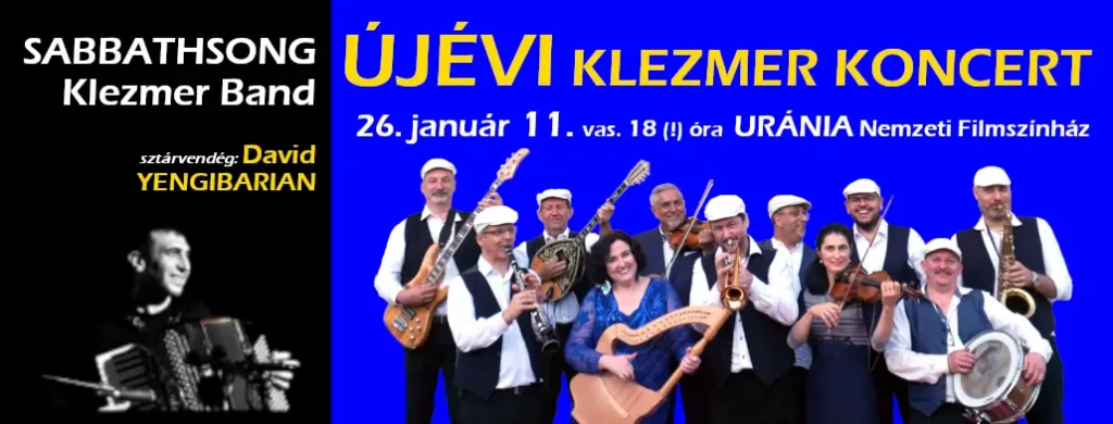 sabbathsongklezmerband ujevi koncert urania 2026 broadway jegyiroda