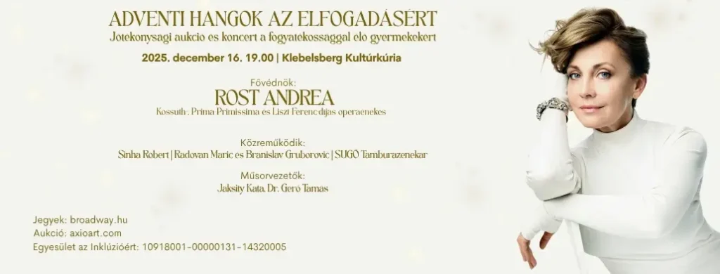 adventi hangok rostandrea klebersberg kulturkuria 2025 12 16 broadway jegyiroda